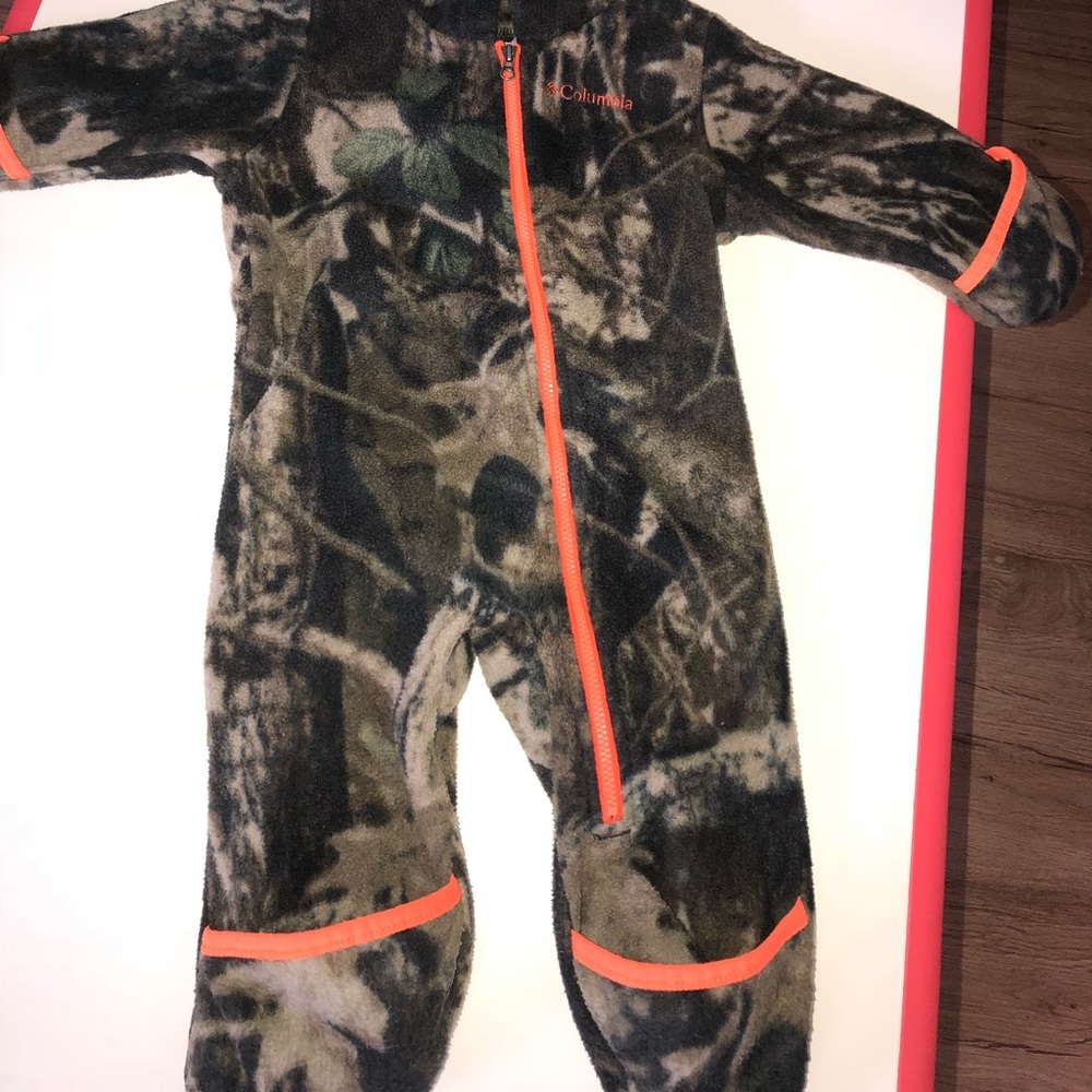 6-12 month Columbia Fleece Bunting